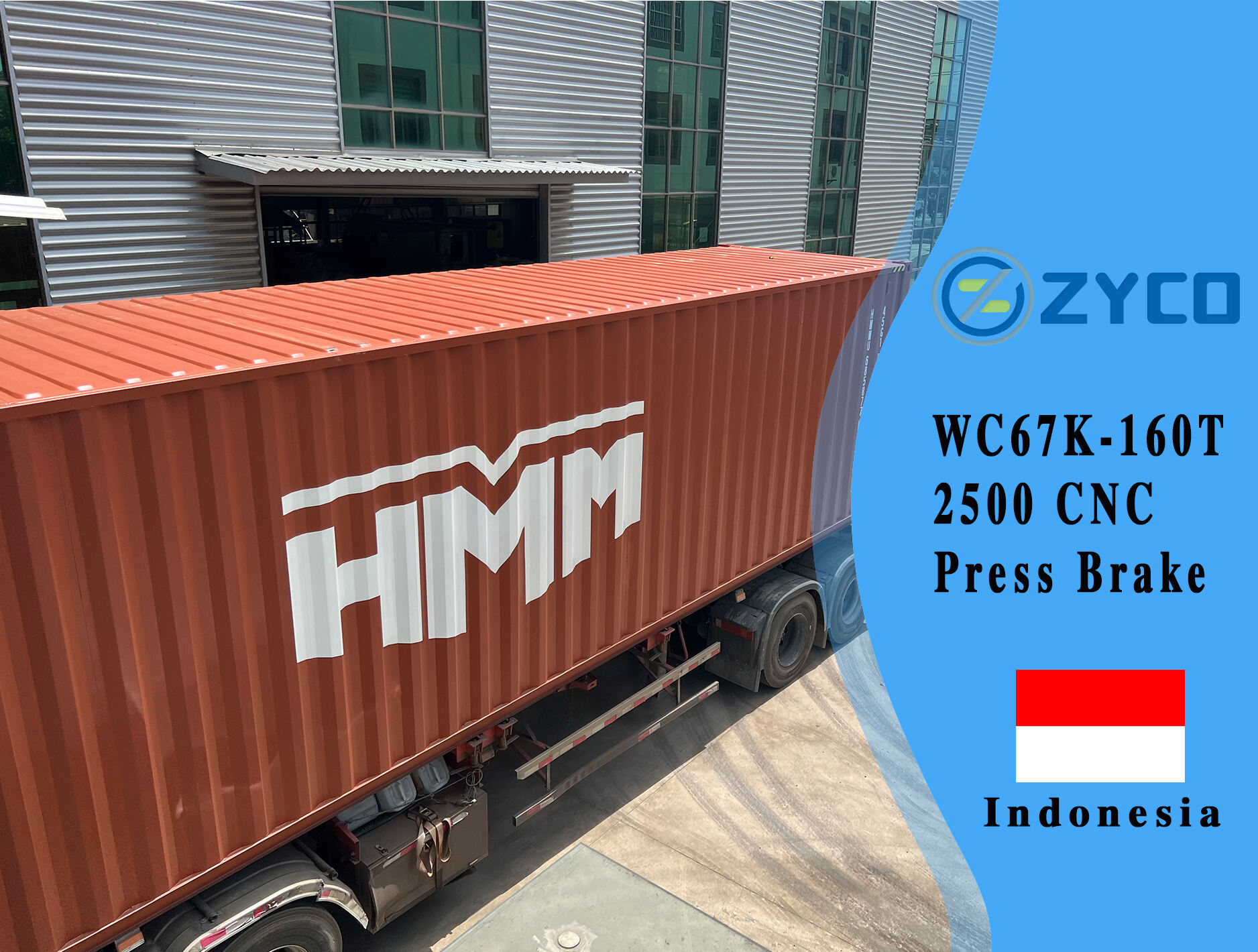 Indonesia-WC67K 160T 2500 CNC Freno di stampa