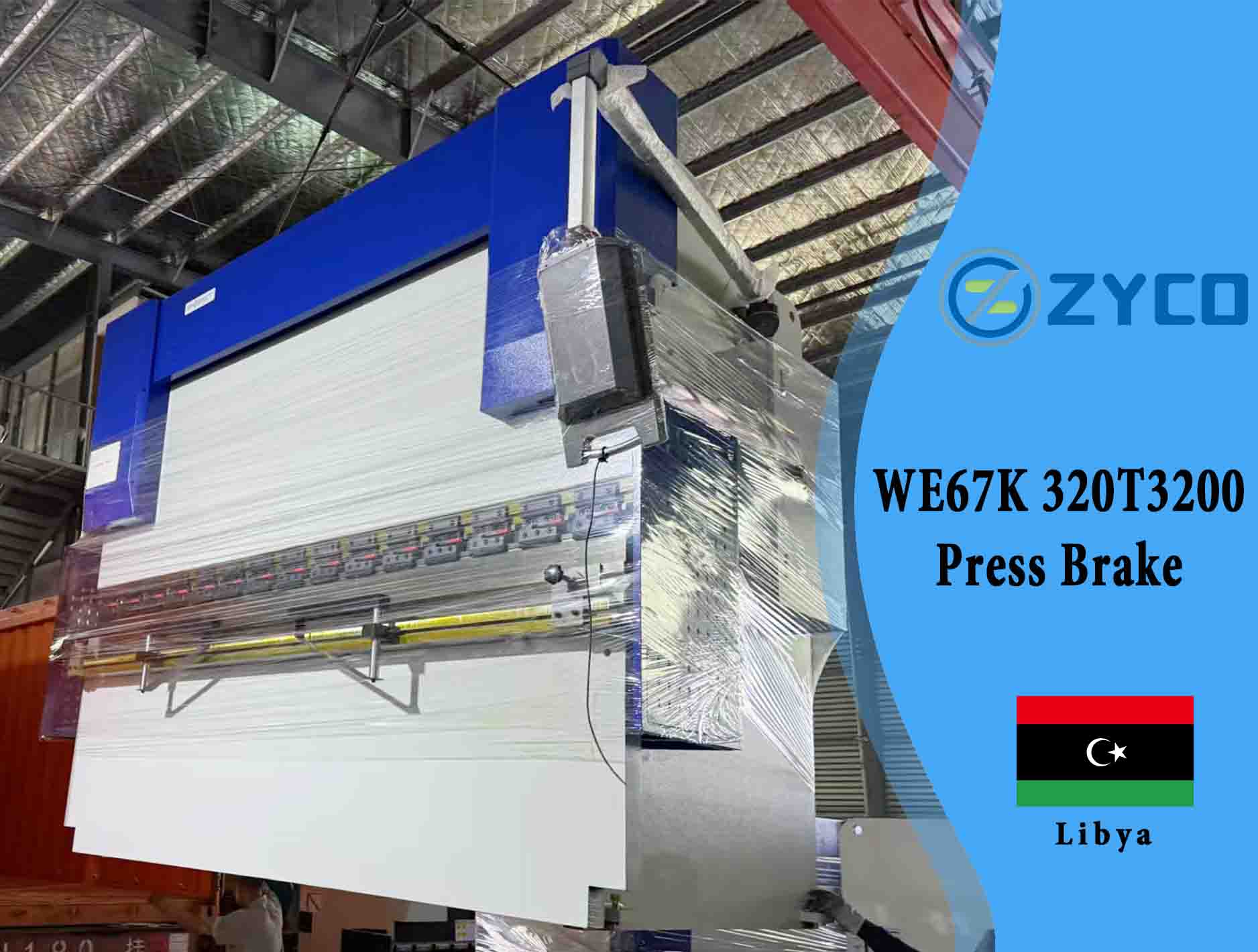 Libia-WE67K 320T 3200 Pressa piegatrice idraulica ordinaria