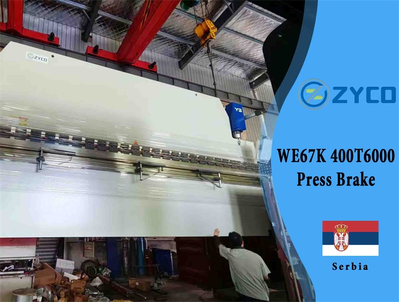 Serbia-WE67K 400T 6000 Pressa piegatrice idraulica CNC