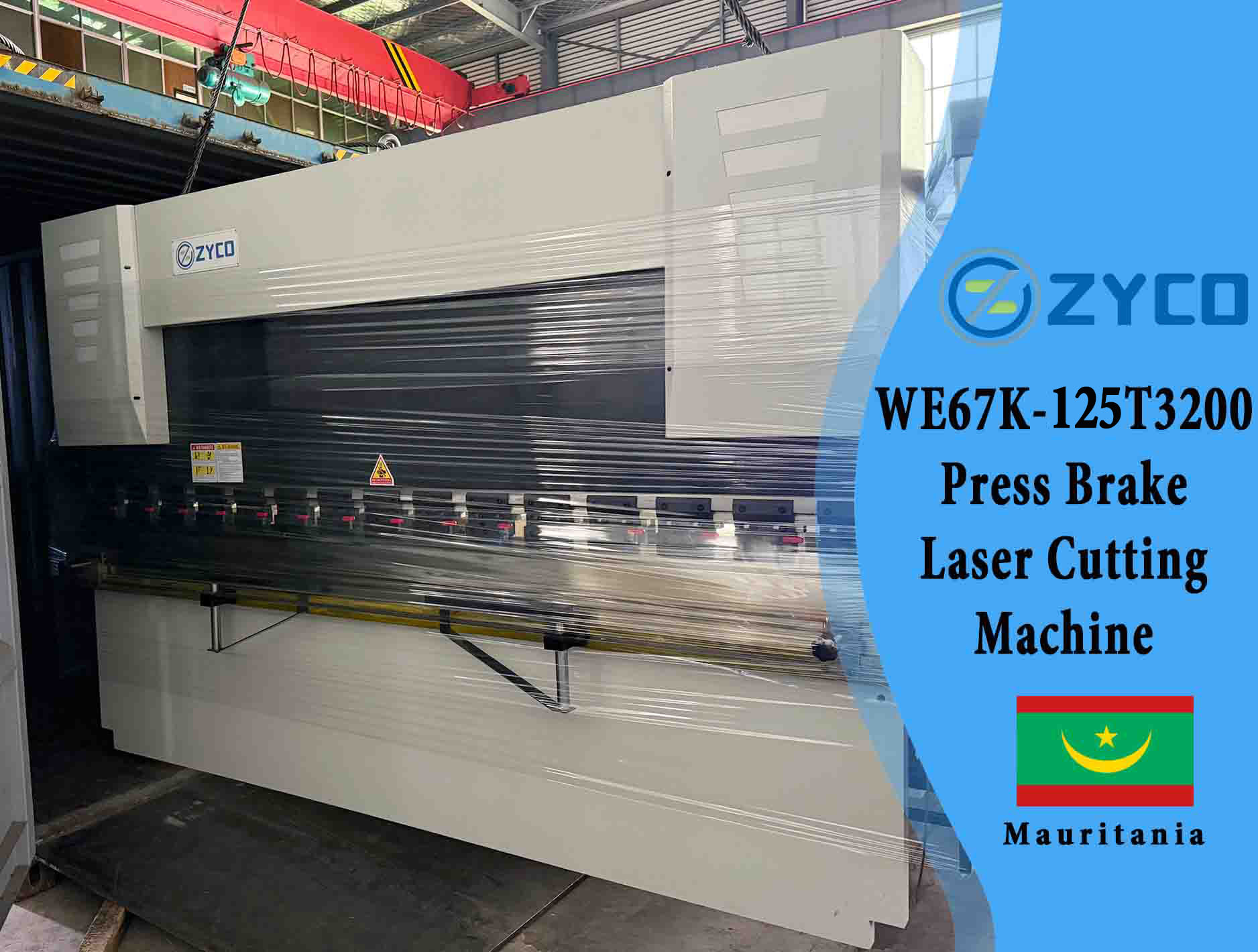 Mauritania-WE67K 125T 3200&2025 200A Macchina da taglio al plasma da tavolo