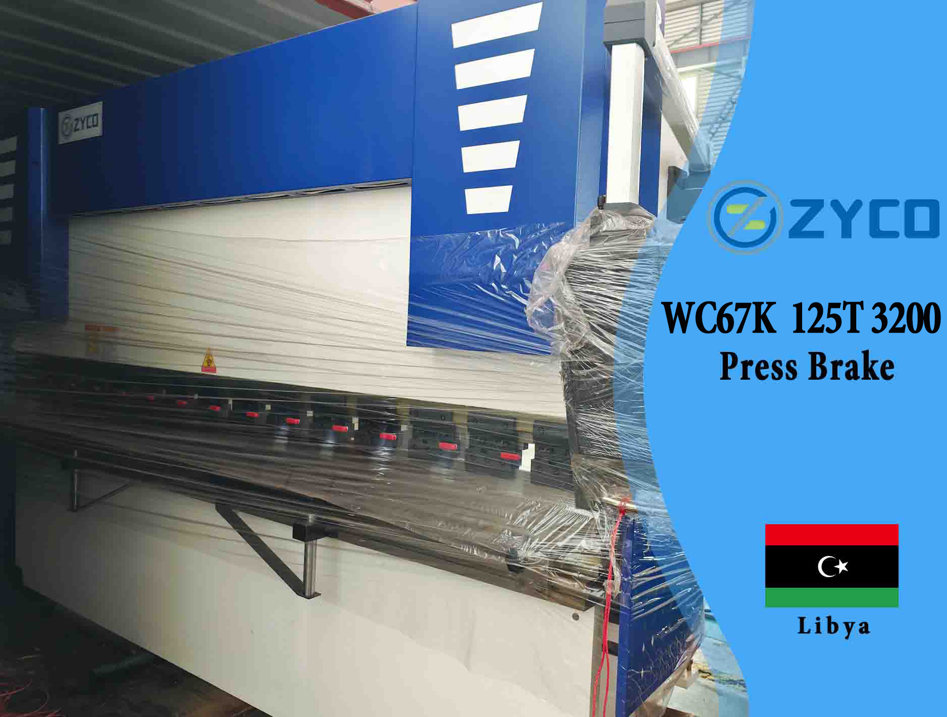 Pressa piegatrice Libya-WC67K 125T 3200
