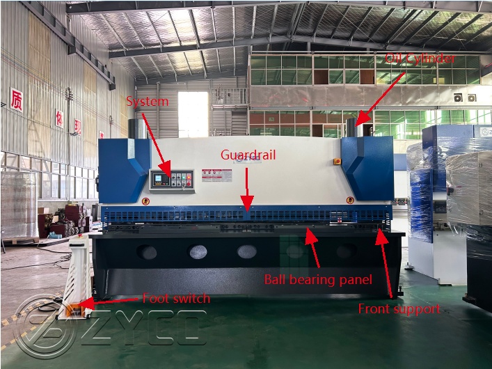 hydraulic shearing machine