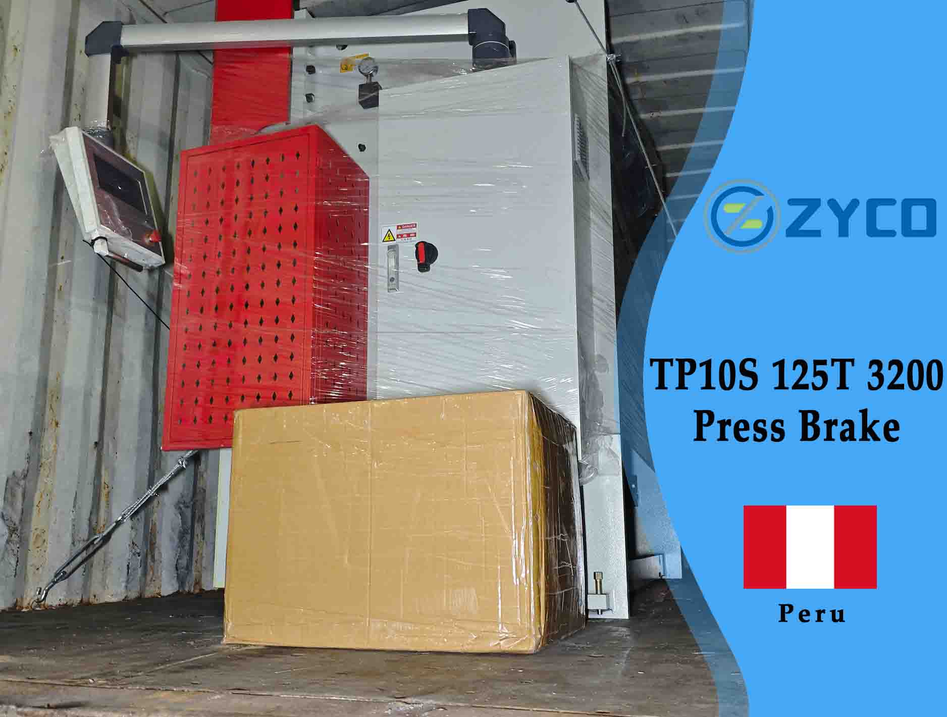 Pressa piegatrice a piastra CNC Peru-TP10S 125T 3200