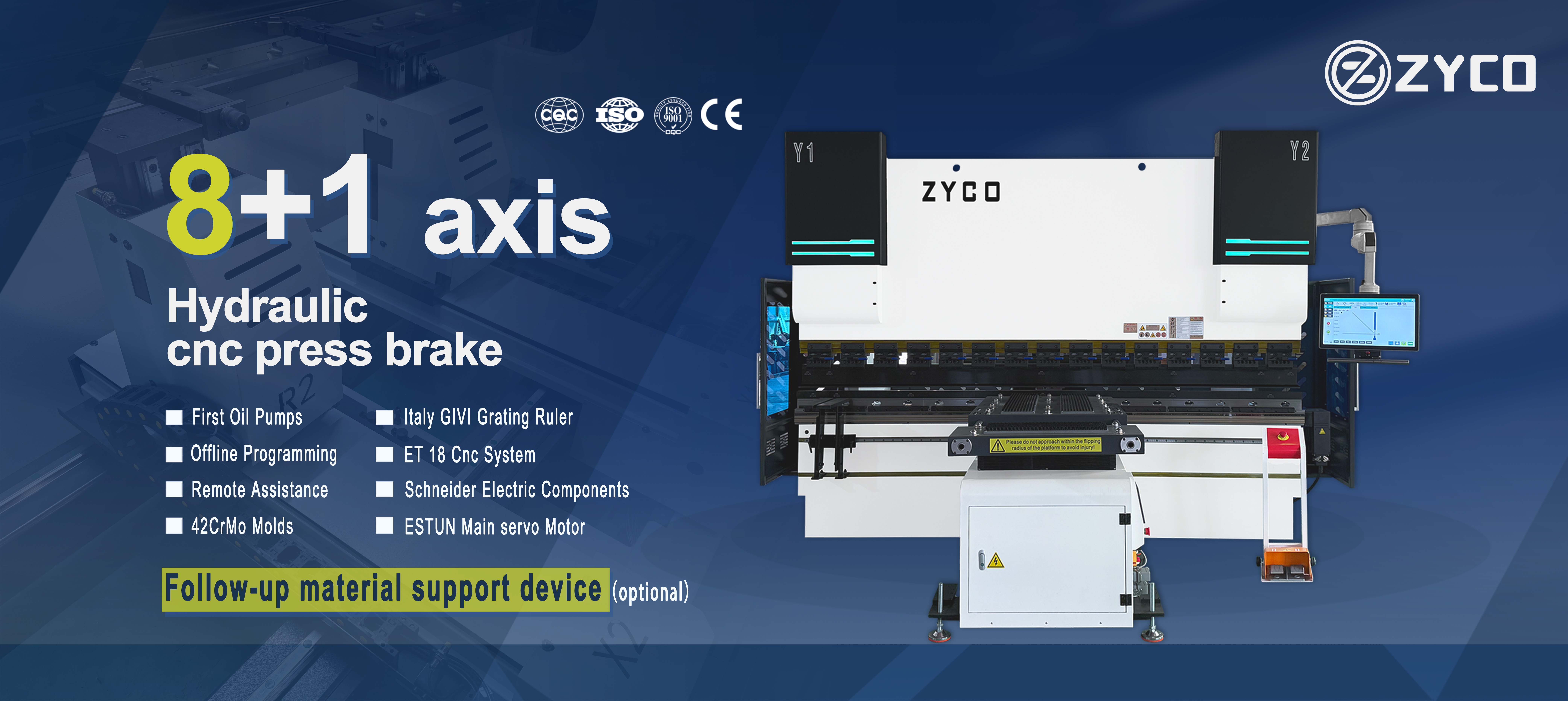 Freno idraulico CNC Pressa