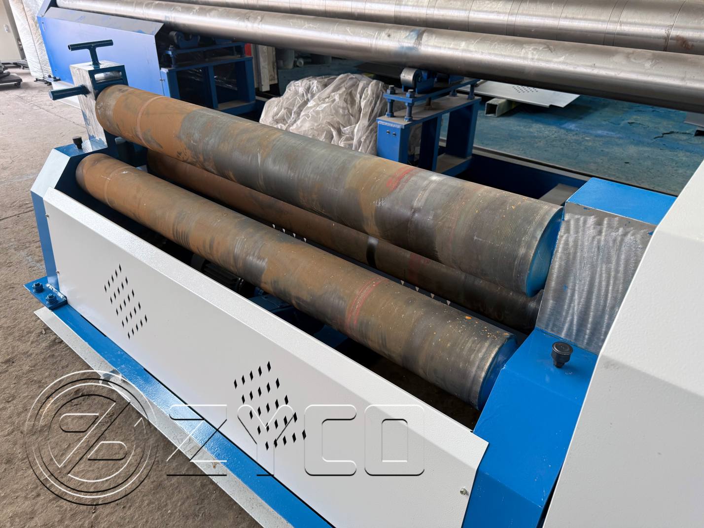 cnc plate rolling machine