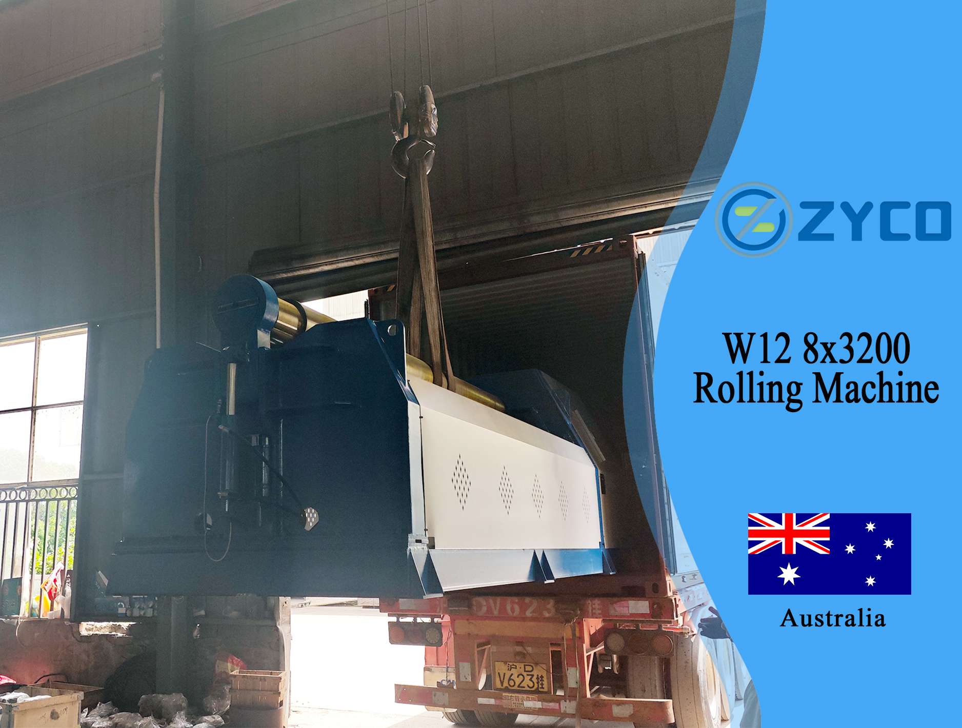 Macchina per la rullatura di lamiere CNC Australia-W12