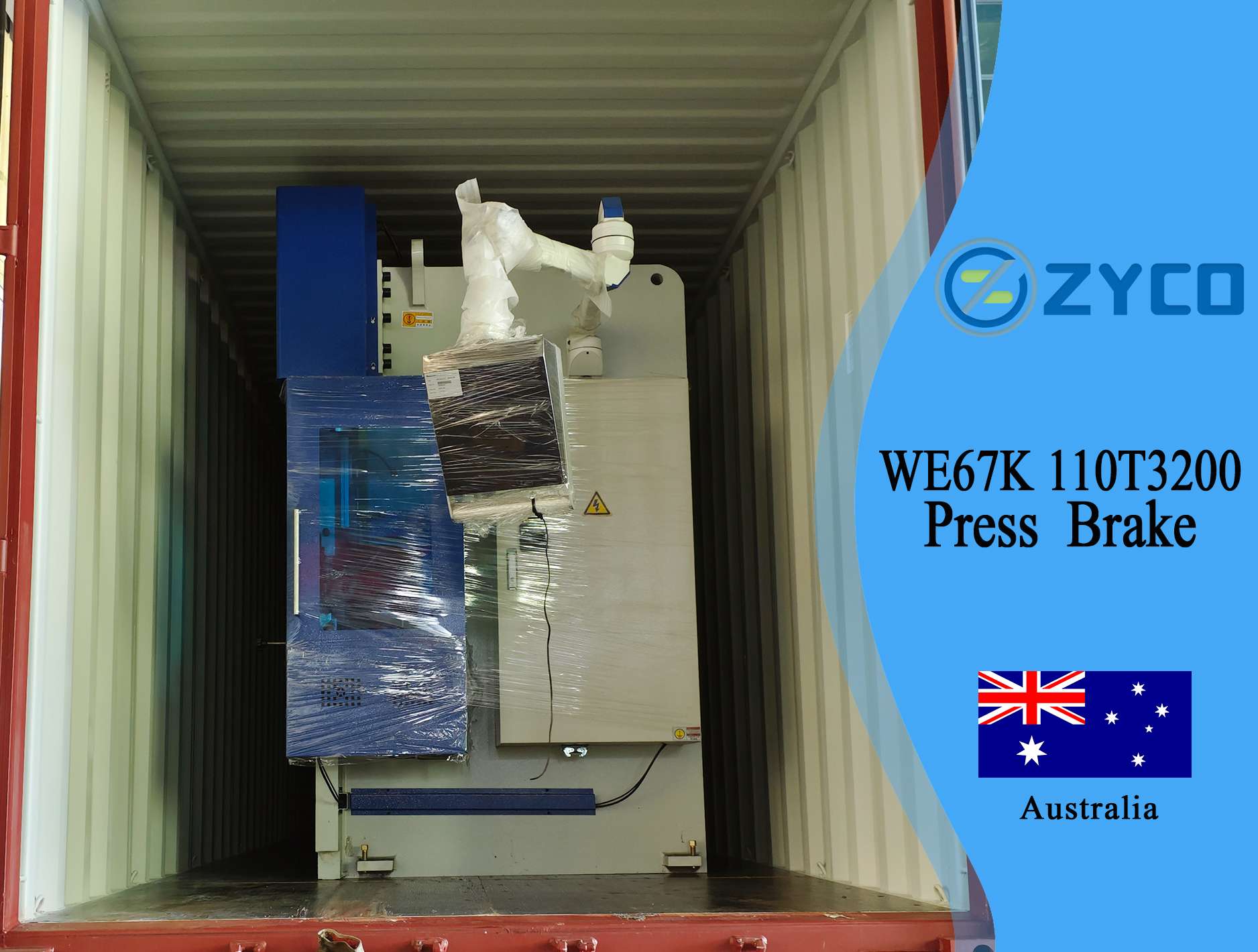 Australia-WE67K Macchina piegatrice idraulica per lamiere standard 110T3200