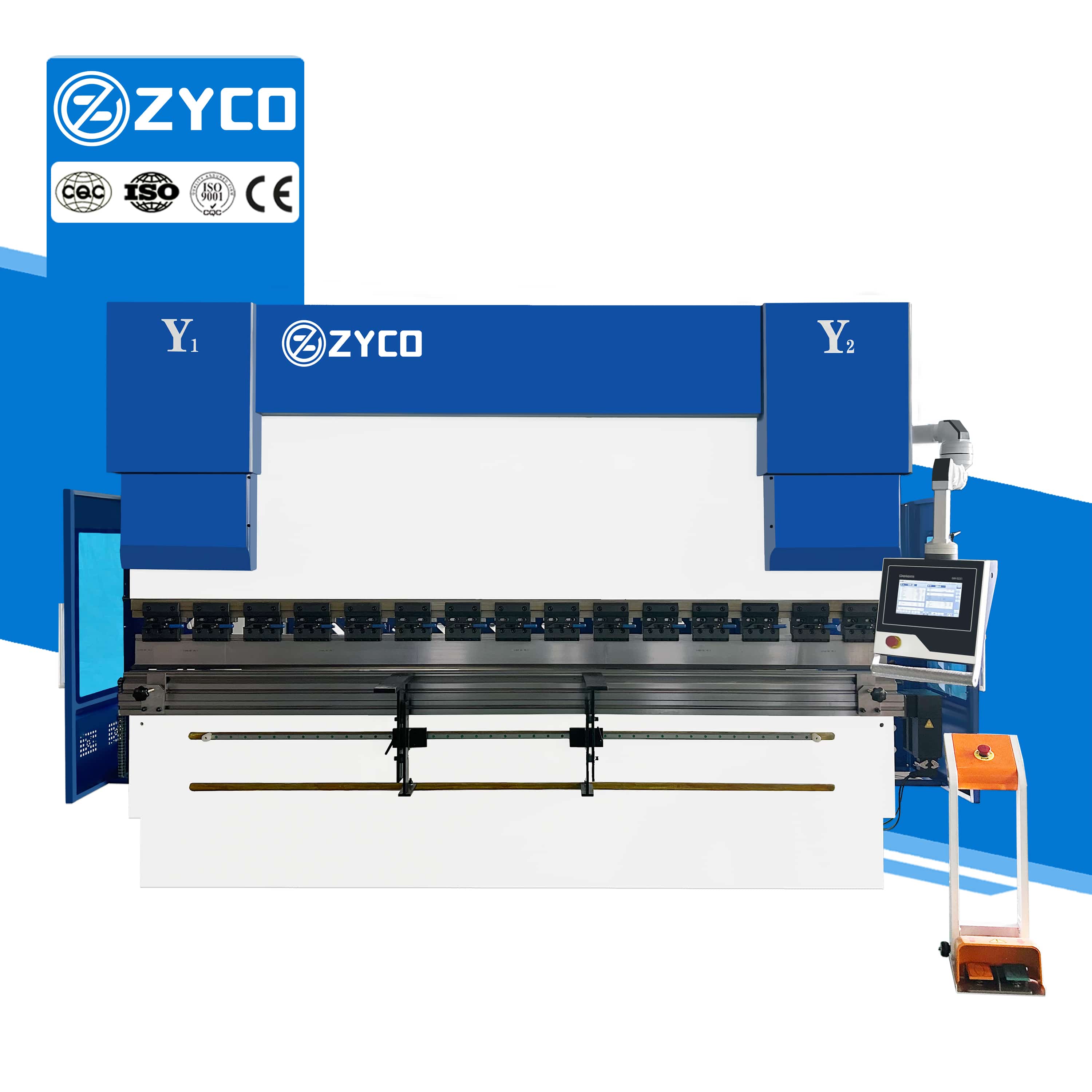 80T100T 3200 FACCOLA IN Acciaio in metallo CNC Pressa freno 2500 Piatta idraulica