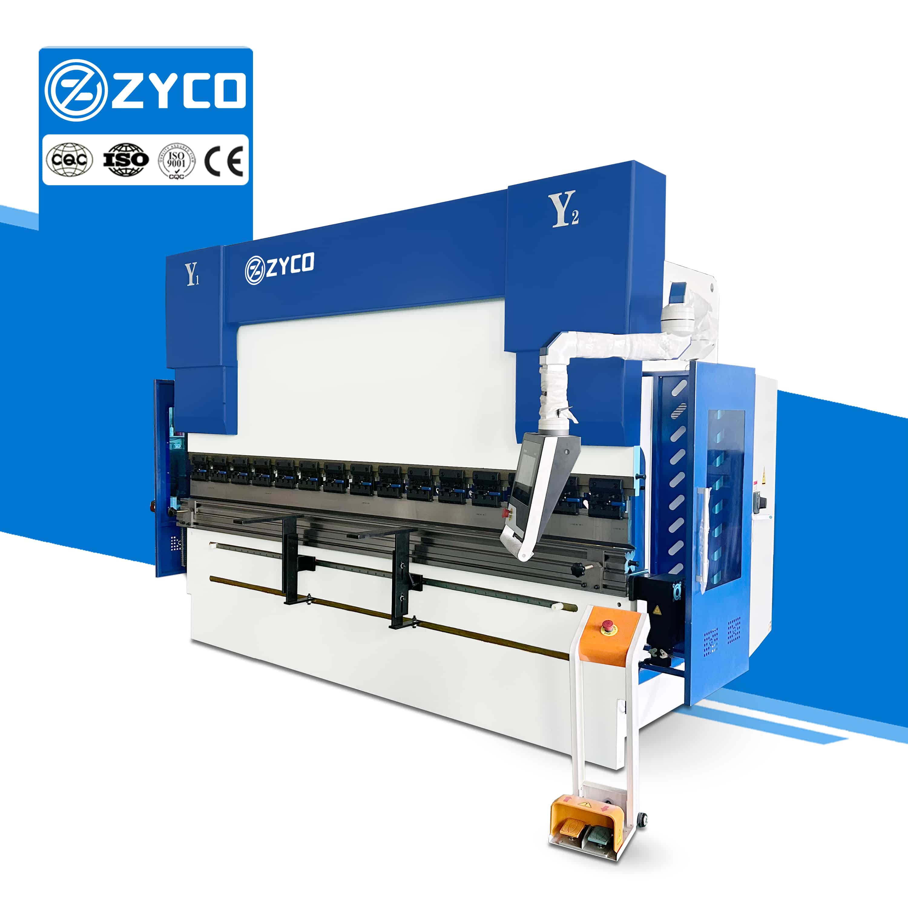 Pressa piegatrice CNC DA53T da 200T e 3200mm con sincronizzazione elettroidraulica avanzata
