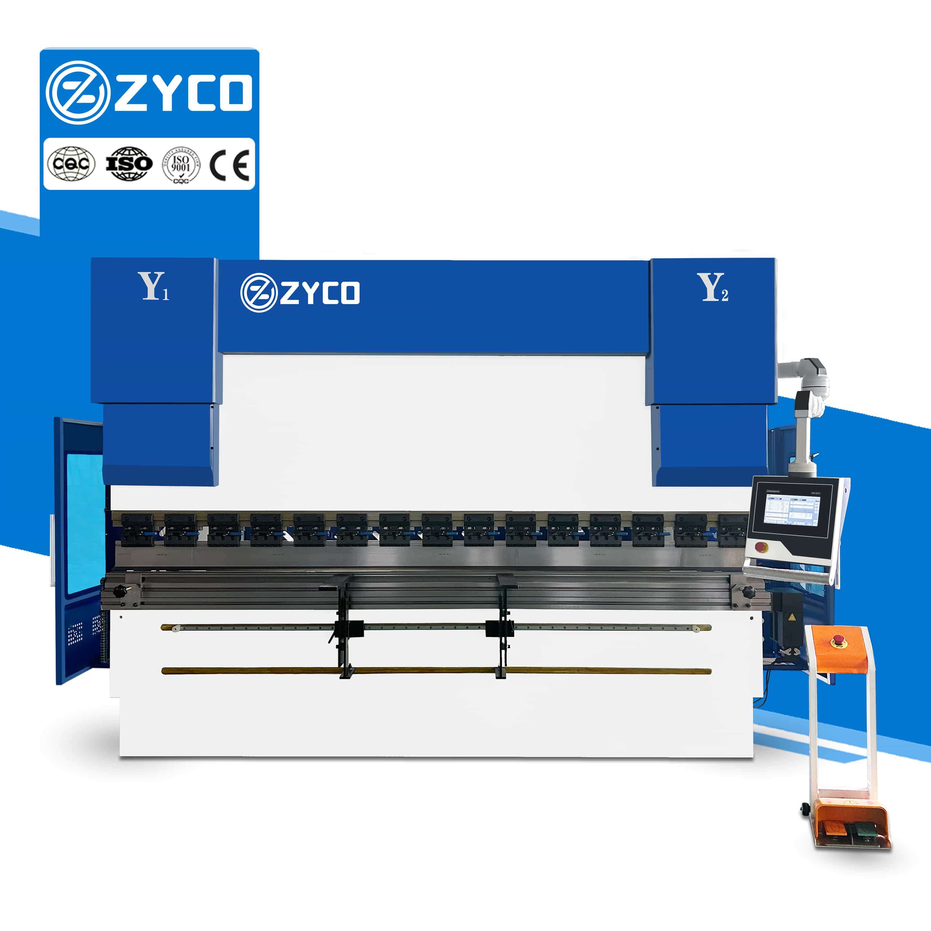 Pressa piegatrice CNC DA53T da 200T e 3200mm con sincronizzazione elettroidraulica avanzata