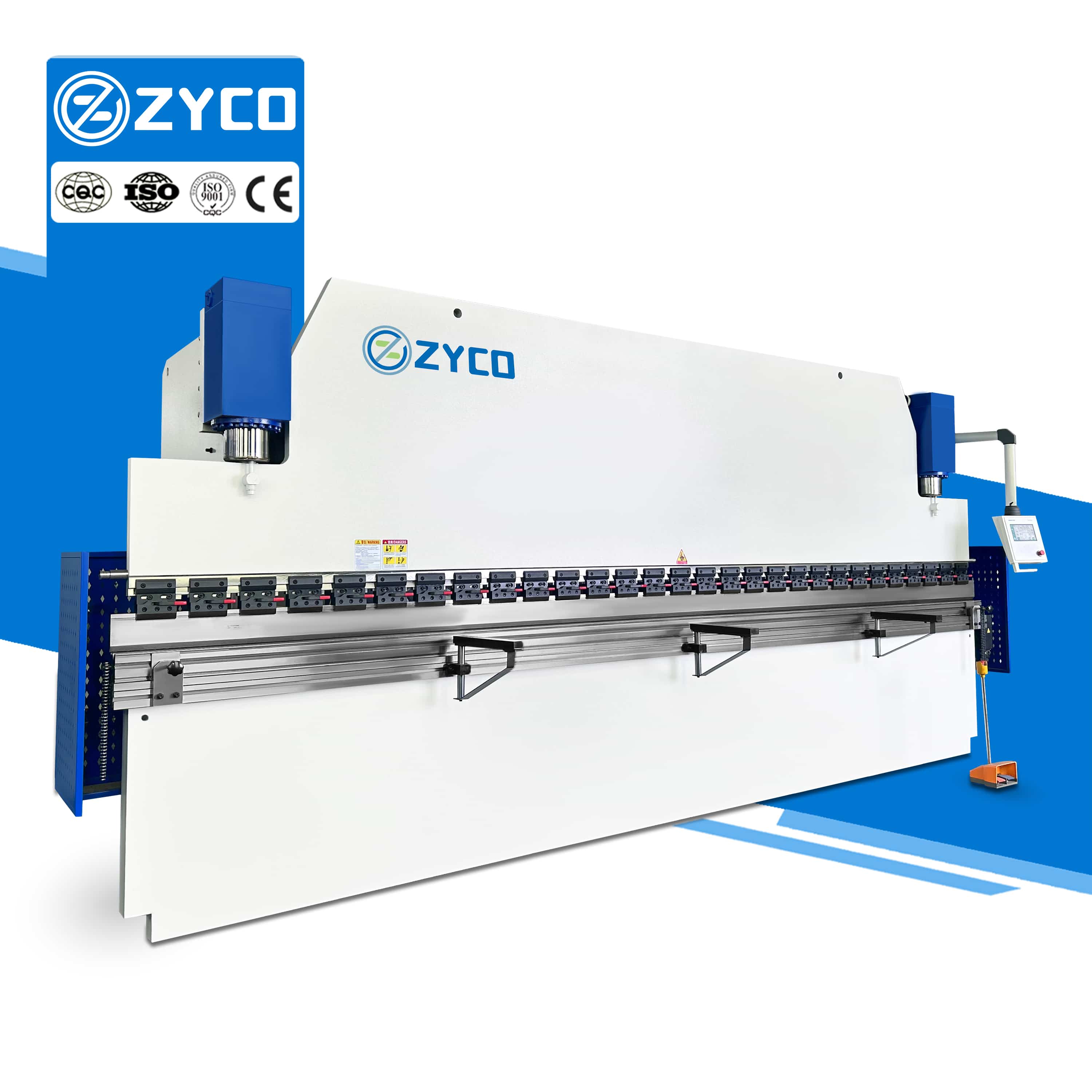 Pressa piegatrice CNC TP10S da 160T e 6100 mm per la piegatura di lamiere lunghe